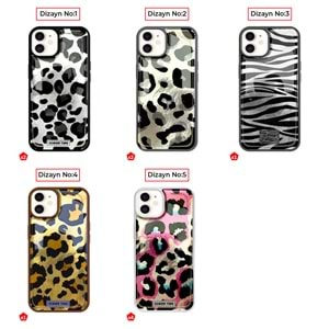 IPHONE 11 PRO LEOPAR DESENLİ LEO SİLİKON KILIF