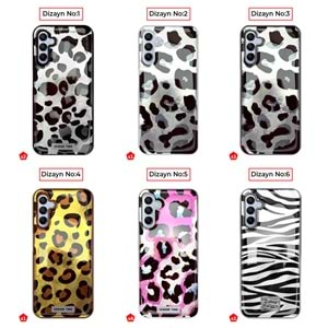SAMSUNG A15 LEOPAR DESENLİ LEO SİLİKON KILIF