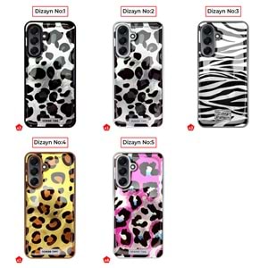SAMSUNG A16 LEOPAR DESENLİ LEO SİLİKON KILIF