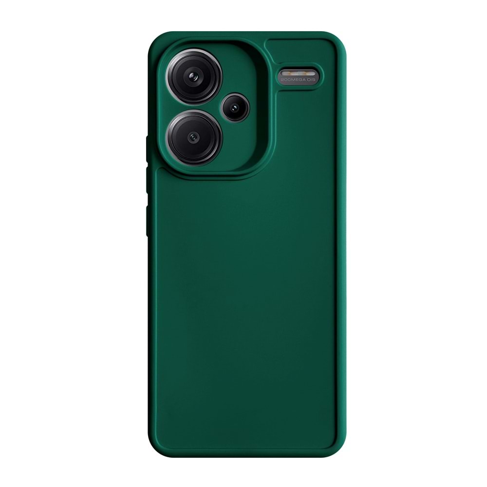 XİAOMİ REDMİ NOTE 13 PRO PLUS RENK ATMAYAN KEEP SİLİKON KILIF - HAKI