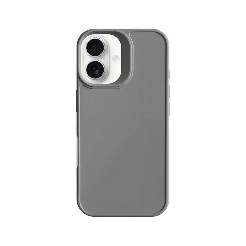 IPHONE 16 RENK ATMAYAN KEEP SİLİKON KILIF - GRI