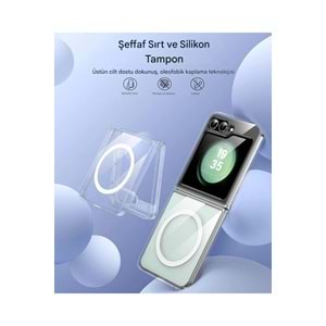 SAMSUNG Z FLİP 6 MTL SAFE SİLİKON