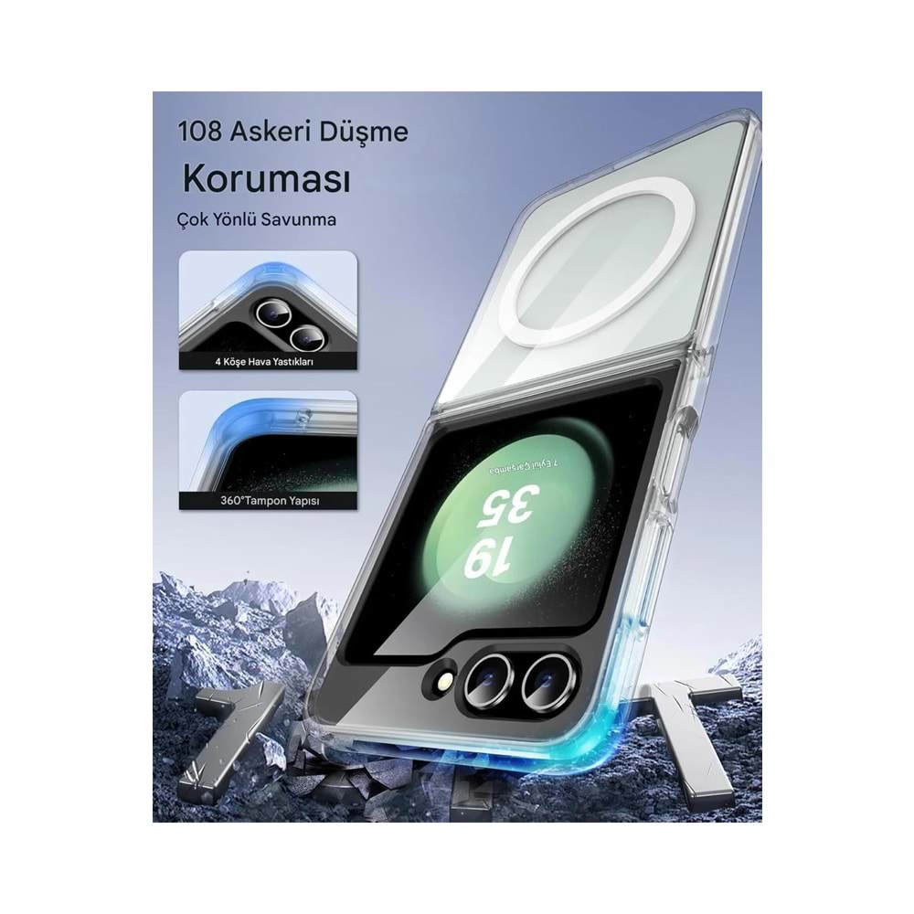 SAMSUNG Z FLİP 6 MTL SAFE SİLİKON