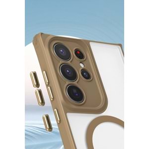 SAMSUNG S25 ULTRA MAGSAFE UYUMLU ÖZEL BOYUN ASKI İPİ APARATLI SKY-101 TELEFON KILIF