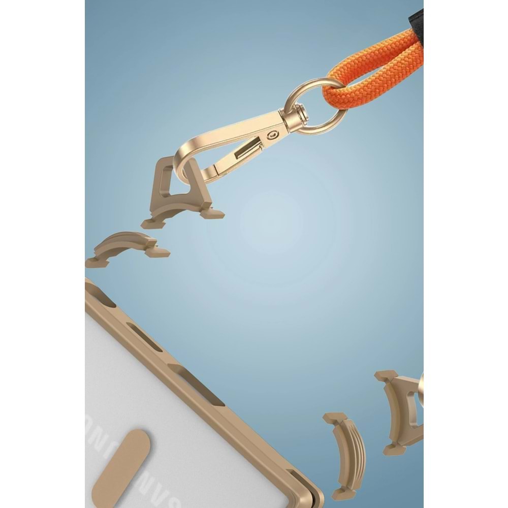 SAMSUNG S25 ULTRA MAGSAFE UYUMLU ÖZEL BOYUN ASKI İPİ APARATLI SKY-101 TELEFON KILIF