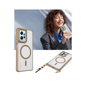 XİAOMİ REDMİ NOTE 12 4G MAGSAFE UYUMLU ÖZEL BOYUN ASKI İPİ APARATLI SKY-101 TELEFON KILIF