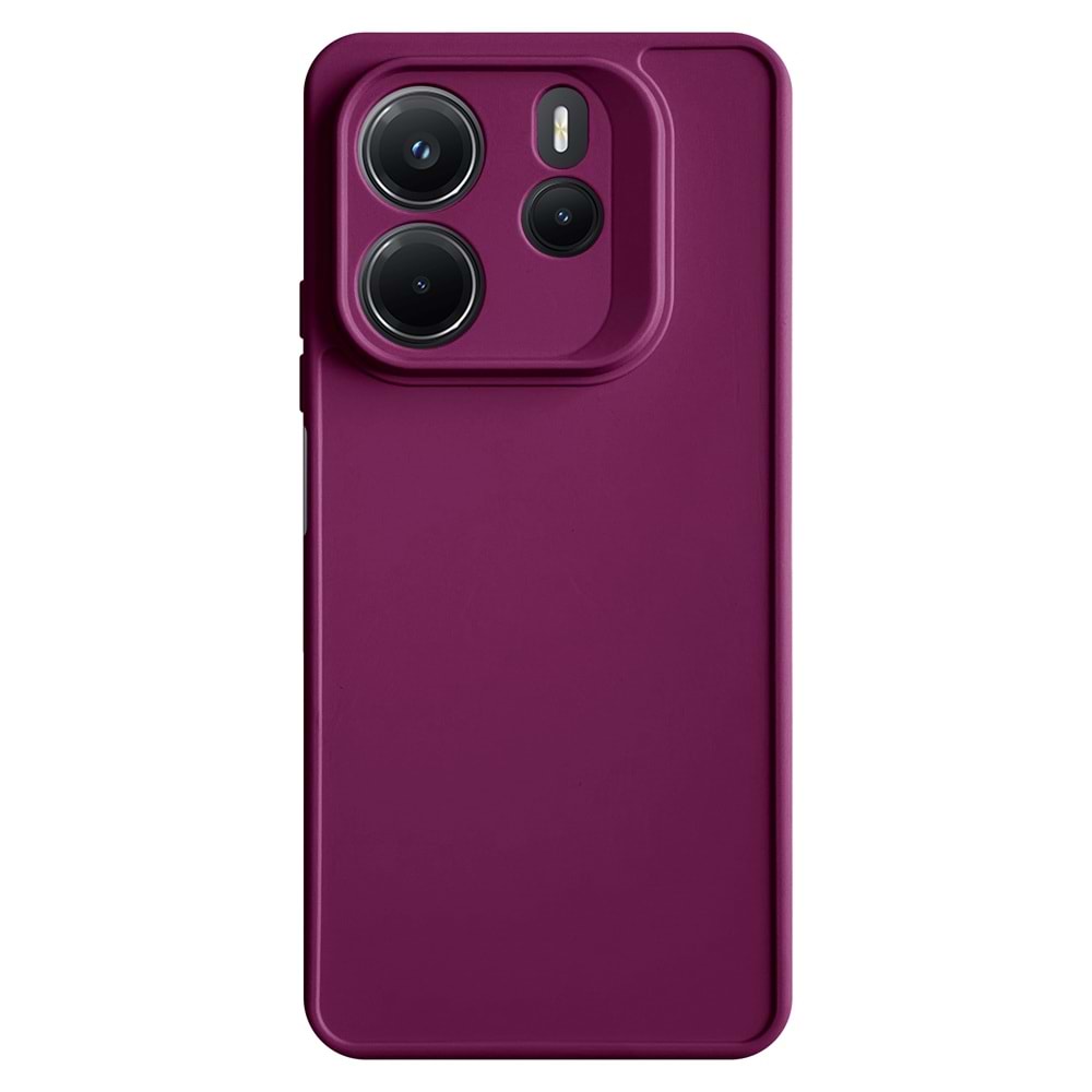 XİAOMİ REDMİ NOTE 14 5G RENK ATMAYAN KEEP SİLİKON KILIF - MOR