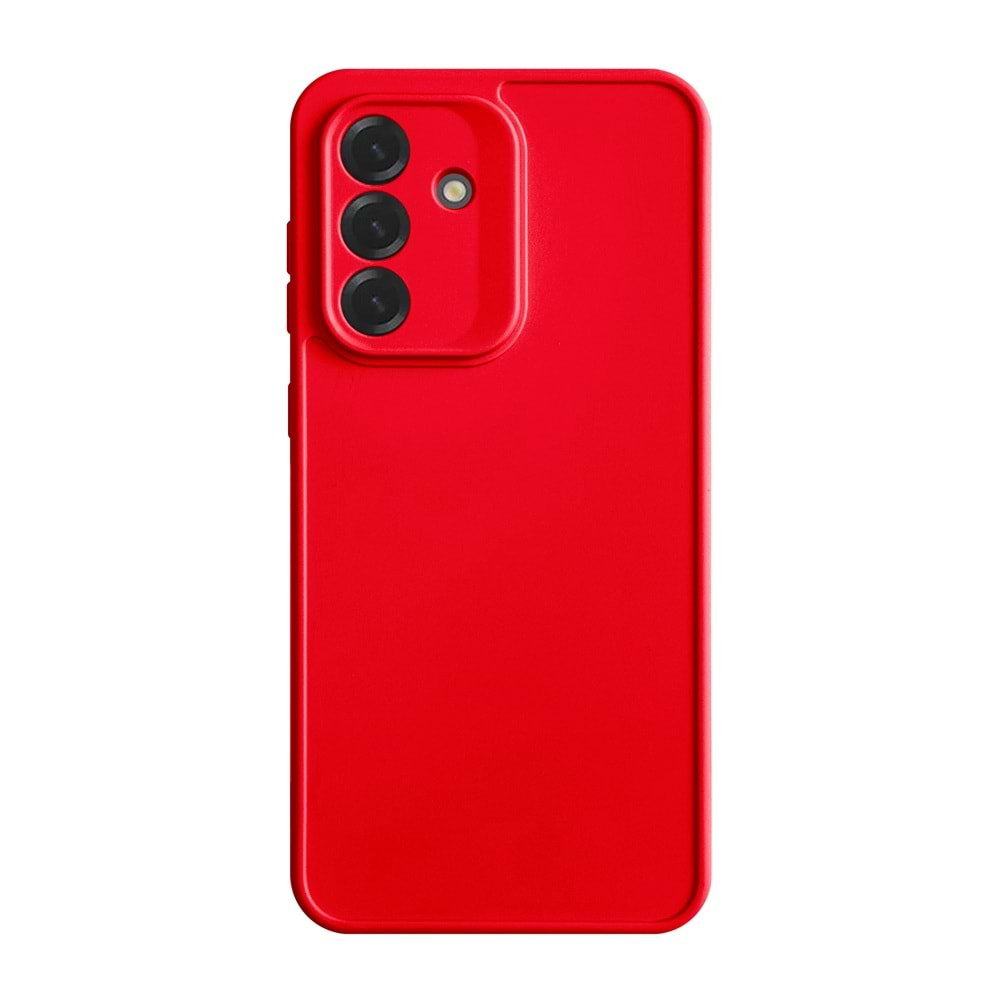 SAMSUNG A56 RENK ATMAYAN KEEP SİLİKON KILIF - KIRMIZI