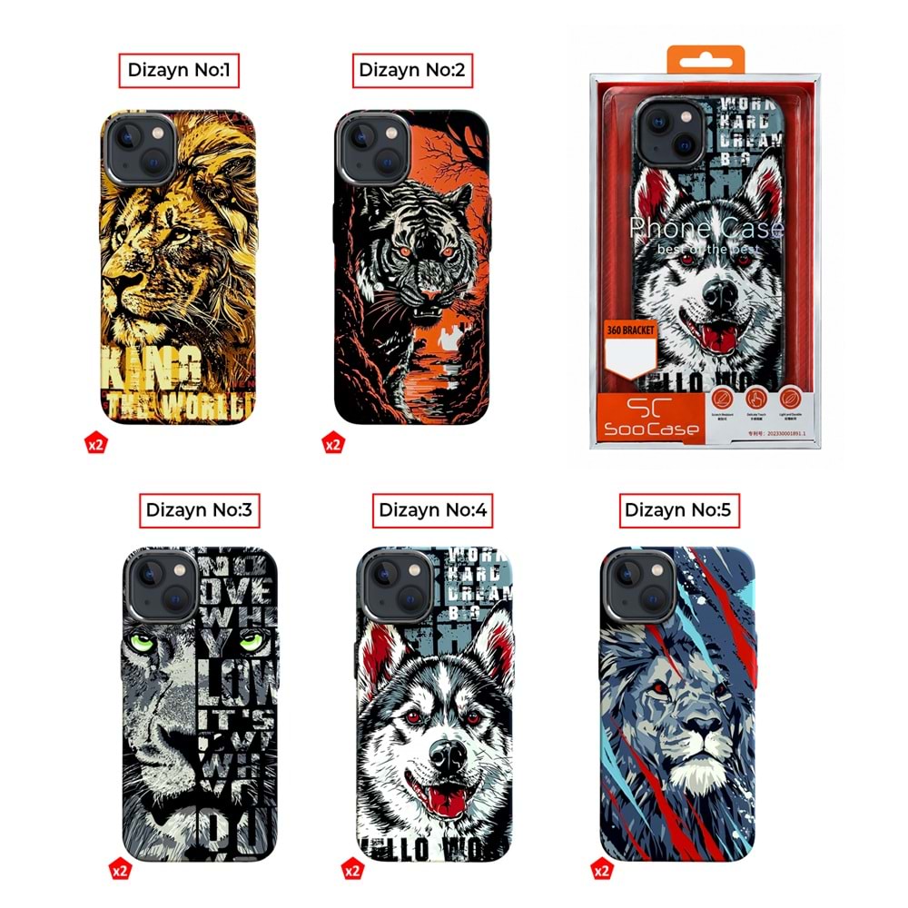 IPHONE 13/14 SOO-740 SİLİKON