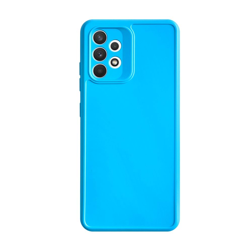 SAMSUNG A32 4G RENK ATMAYAN KEEP SİLİKON KILIF - MAVI