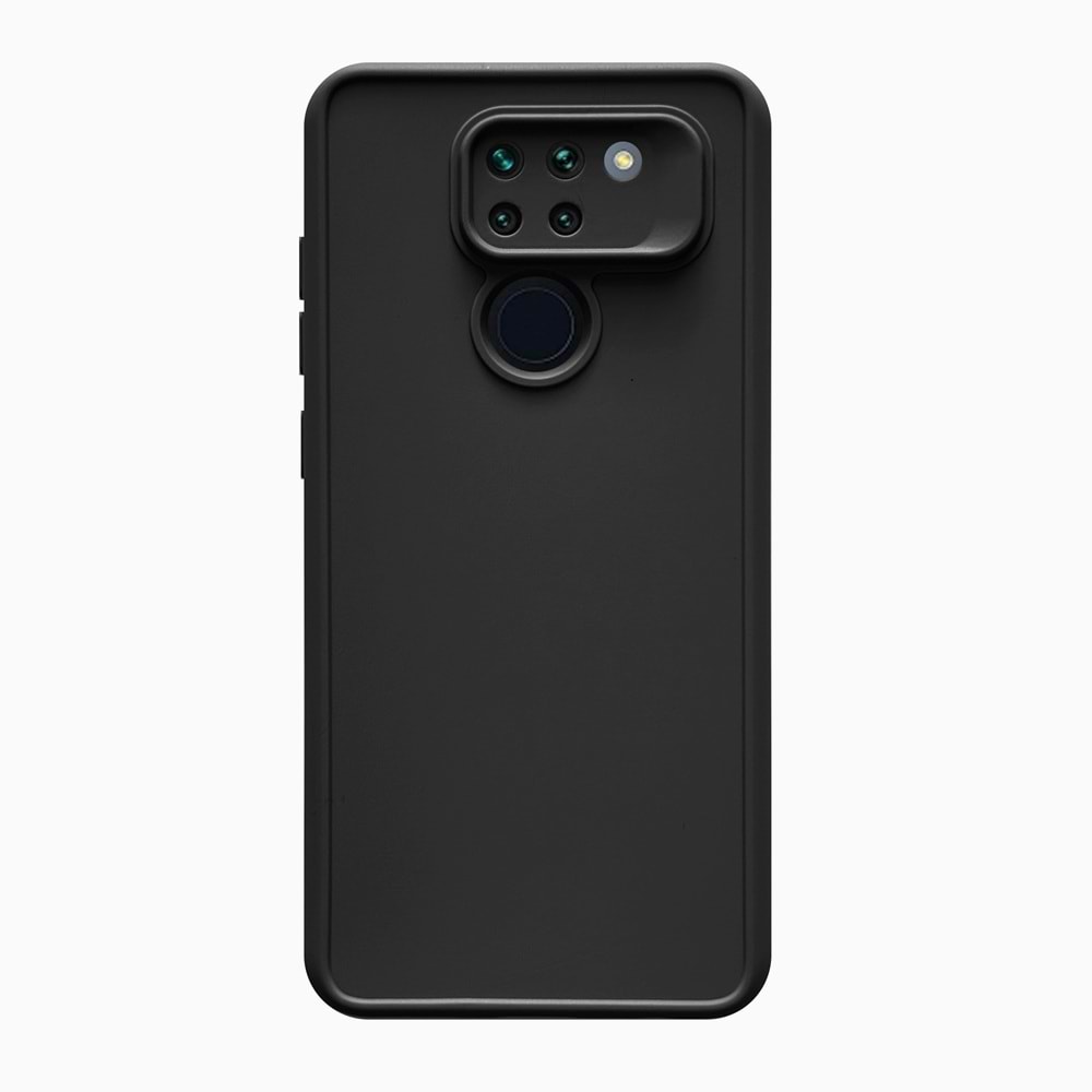 XİAOMİ REDMİ NOTE 9 RENK ATMAYAN KEEP SİLİKON KILIF - SIYAH