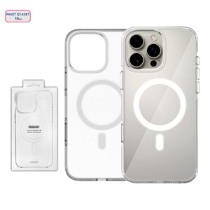 IPHONE 14 PRO MAX MAGSAFE UYUMLU SARARMAYAN ORİGİN KAPAK KILIF CLEAR
