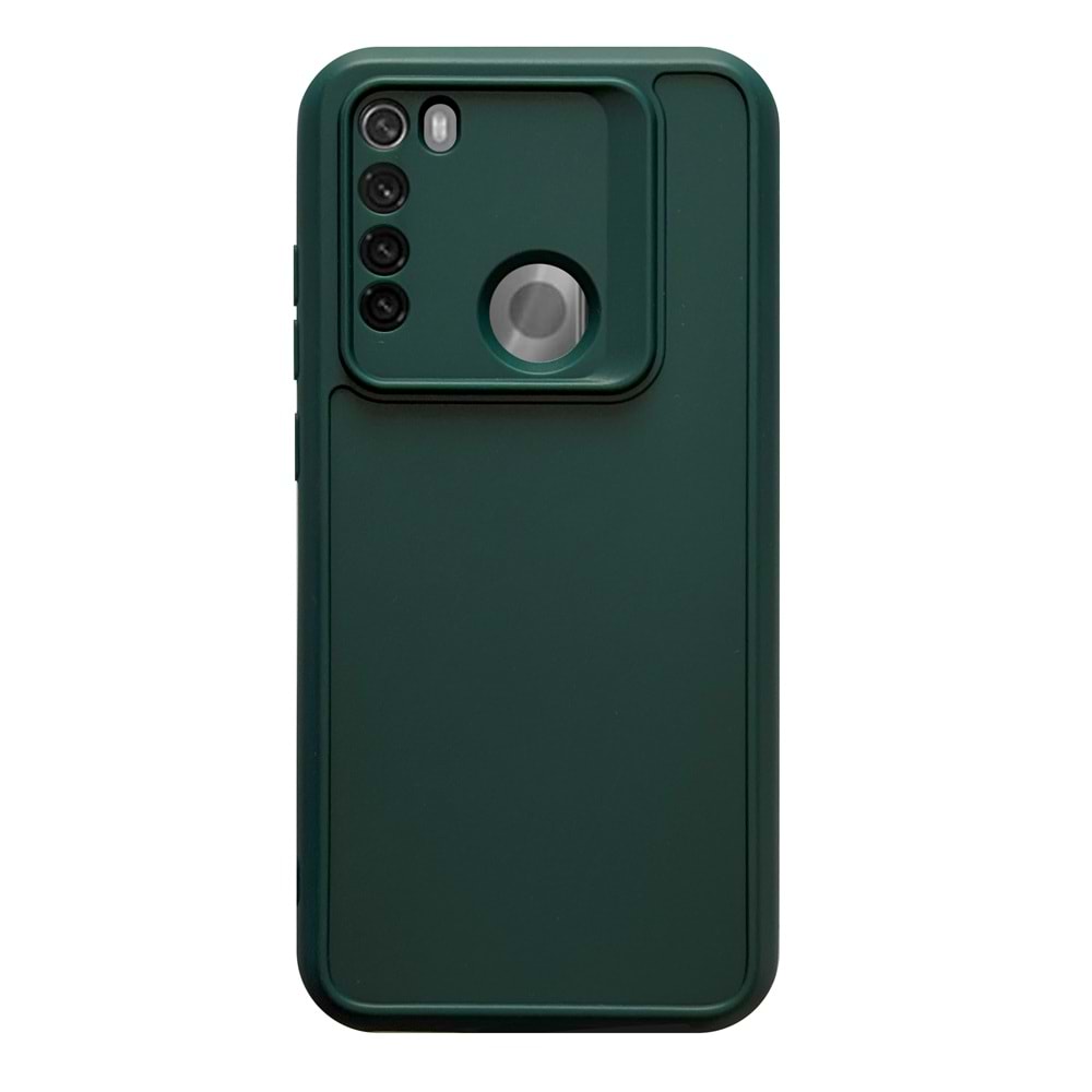 XİAOMİ REDMİ NOTE 8 RENK ATMAYAN KEEP SİLİKON KILIF - HAKI