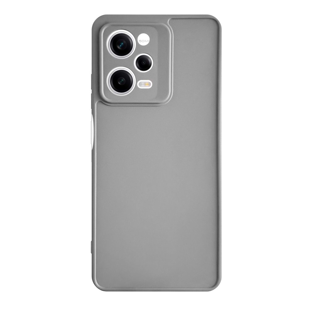 XİAOMİ REDMİ NOTE 12 PRO 5G RENK ATMAYAN KEEP SİLİKON KILIF - GRI