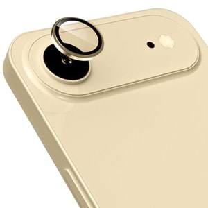IPHONE 17 AİR SAFİR LENS KORUMA - GOLD
