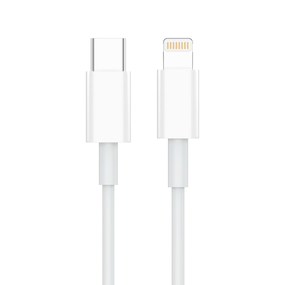 MT2560 27W TYPE-C TO LİGHTNİNG PD DATA KABLO BEYAZ /10/200