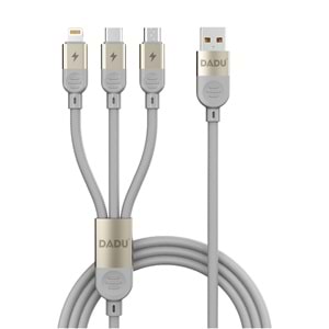 DADU DC-C255 3 IN 1 LIGHTNING-TYPEC-MICRO KABLO