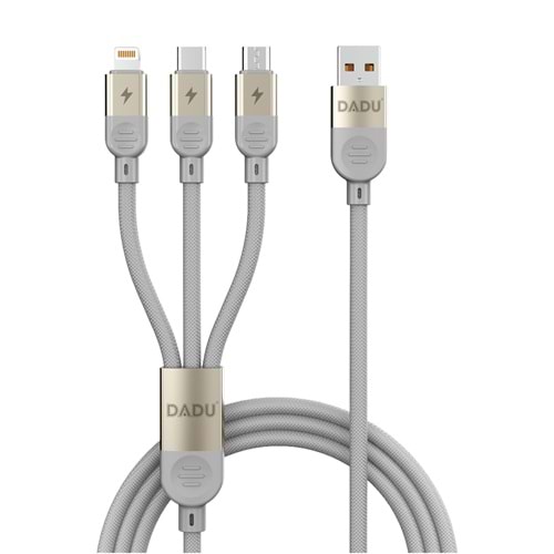 DADU DC-C255 3 IN 1 LIGHTNING-TYPEC-MICRO KABLO