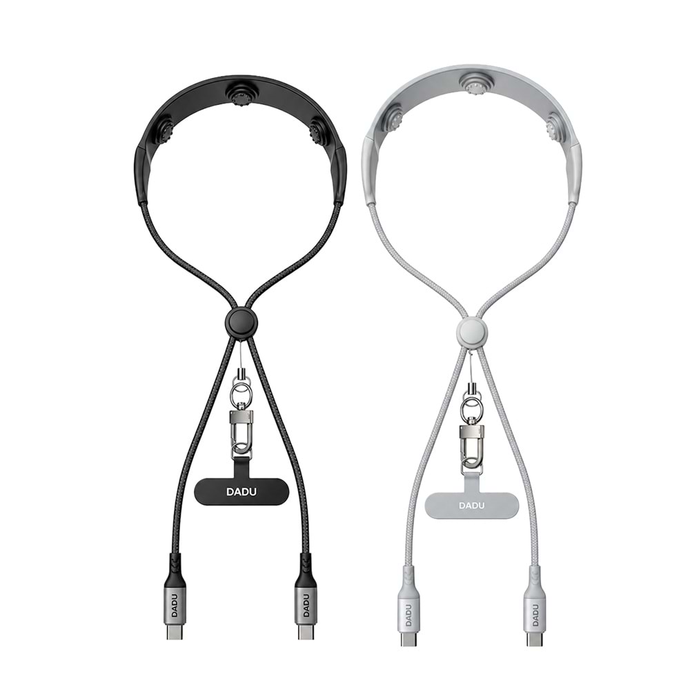 DADU DC-C270 65W 3in1 TYPE-C TO TYPE-C TİTREŞİMLİ SİLİKON MASAJ ÖZELLİKLİ SÜPER FAST PD ŞARJ DATA KABLO