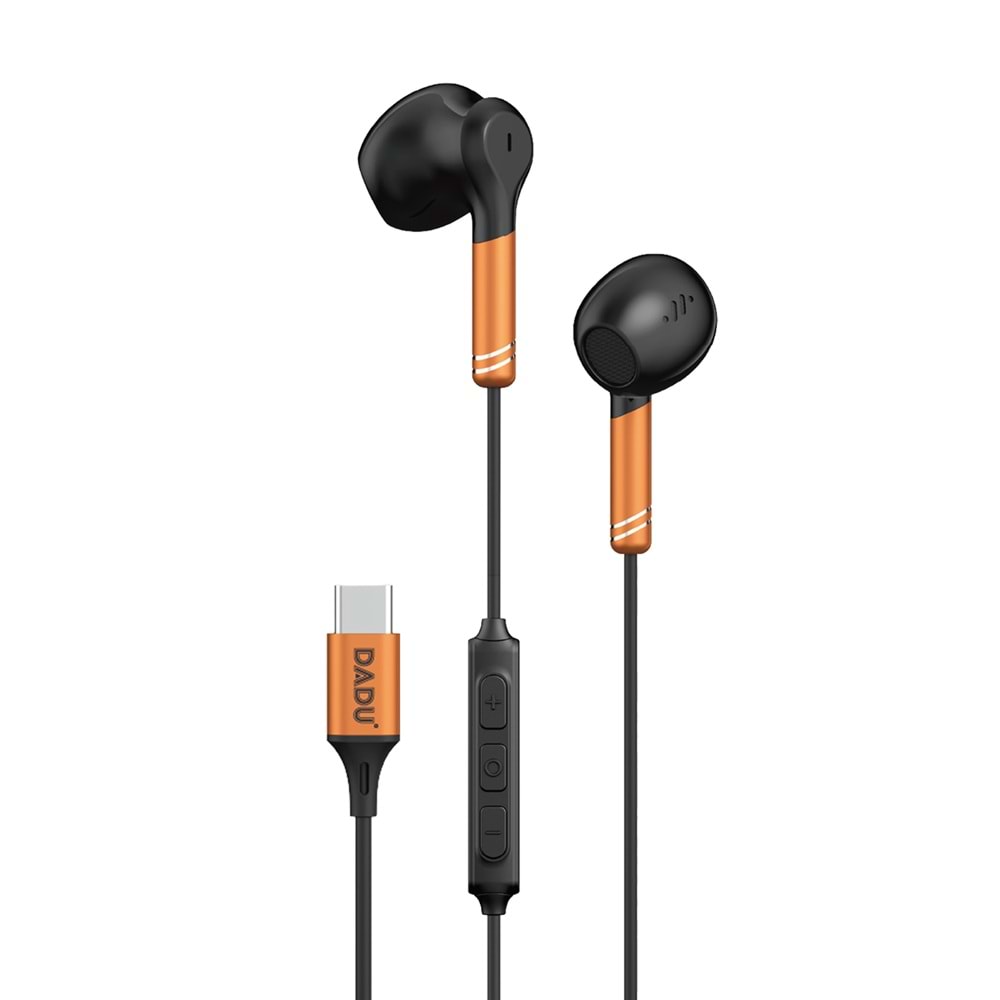 DADU DH-083 TAK ÇALIŞTIR Hİ-Fİ GERÇEK SESLİ TYPE-C STEREO KABLOLU KULAKLIK