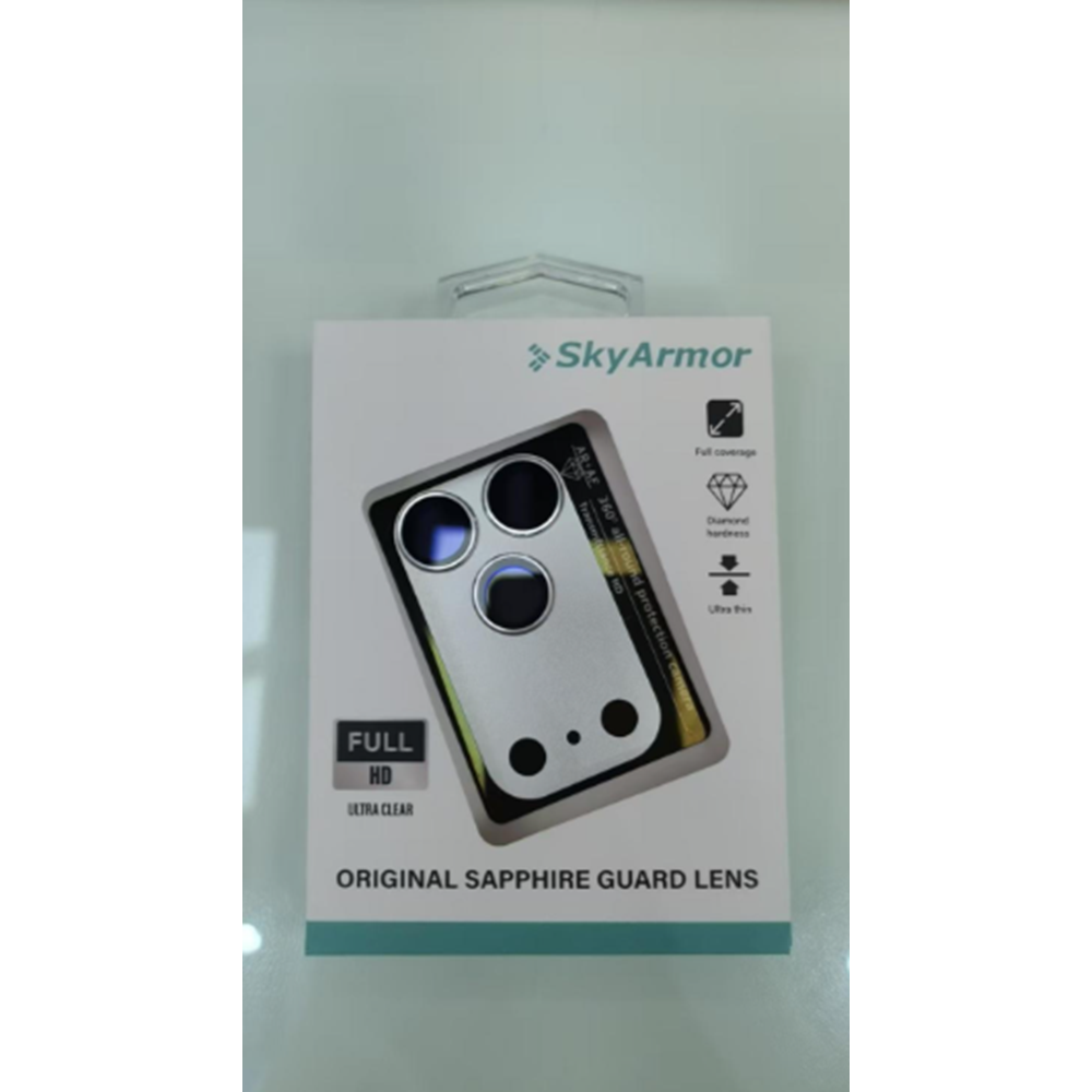 IPHONE 17 PRO MAX ARMOR SAFİR FULL LENS KORUMA - ORANGE
