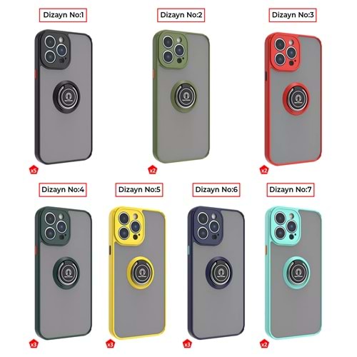 HUAWEI Y7 2019 RİNG SHELL SİLİKON
